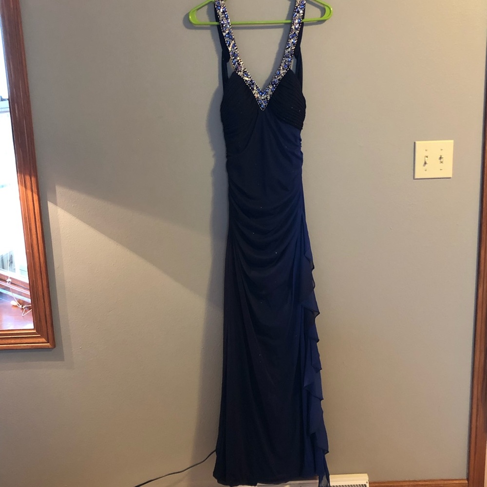 Blondie Nights Navy blue formal dress